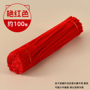 Twisty sticks bright red