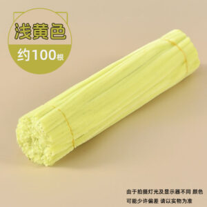 Twisty rod light yellow